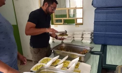 photo ville du tampon repas solidaire miel vert par l'académie culinaire