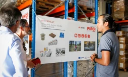 Visite du préfet à la Piroi