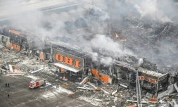 Incendie près de Moscou: un mort, le feu quasi maîtrisé 