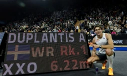 Saut à la perche: Duplantis porte son record du monde à 6,22 m