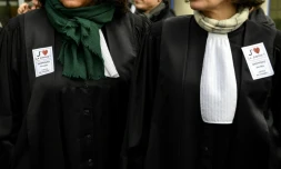 Journée d'action de magistrats, avocats et greffiers contre "une justice au rabais"