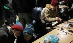 L'Ukraine transie de froid répare ses installations énergétiques après une attaque russe