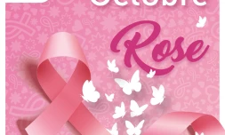Saint-Benoît se pare de rose en octobre