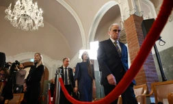 Nobel de la paix: une cérémonie en forme d'appel aux armes en Ukraine