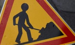 Panneau travaux