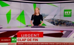 RT France, branche française de la chaßne russe RT, annonce sa "fermeture" (présidente)