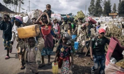 RDC: ils ont échappé au massacre de Kishishe et s'entassent dans un camp de déplacés