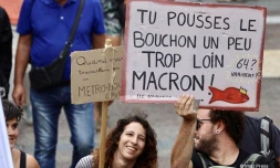 Manifestation contre la réforme des retraites