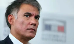 Le premier secrétaire du Parti socialiste (PS) Olivier Faure