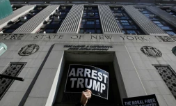 Veillée d'armes à New York avant la possible inculpation pénale de Trump