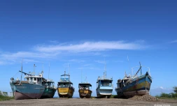 Navire Sri-Lankais au Port