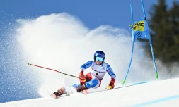 Mondiaux de ski alpin: Shiffrin domine la 1re manche du géant devant Worley