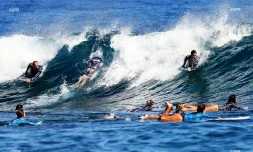 Les surfeurs repennent le chemin de l'entraînement 23 mai 2020