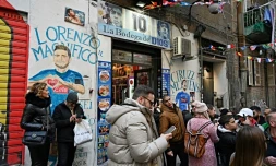Italie: "On l'attend depuis si longtemps"... Naples pris par la fiĂšvre du scudetto