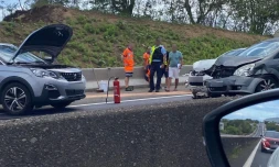 Accident sur la 4 voies de Sainte-Marie