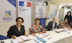 Signature de la convention « Culture et Santé 2023-2028 » :