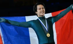 Patinage: Siao Him Fa sur le toit de l'Europe et "sur le bon chemin"