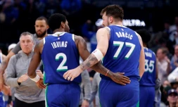 NBA: les Mavericks Doncic et Irving bourreaux des Sixers