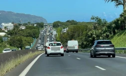 Embouteillage dans l'est