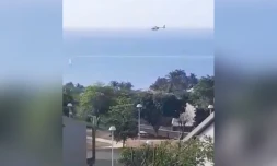 Intervention des secours suite à un accident sur la route des Tamarins
