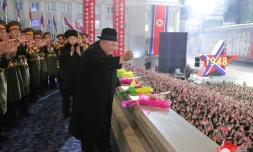 La Corée du Nord dévoile une quantité record de missiles