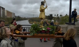 Les agriculteurs catalans invoquent Saint Gaudérique pour faire tomber la pluie