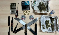 Contrôle de la gendarmerie sur le réseau de transport urbain de Saint-Louis