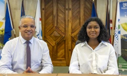 Louna Fiarda élue nouvelle Présidente du conseil départemental des jeunes