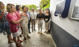 La Région inaugure les distributeurs de protections hygiéniques gratuites dans les lycées