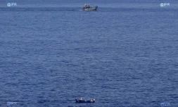 Mardi 5 février 2019 - Migrants : le bateau se dirige doucement vers Saint-Gilles