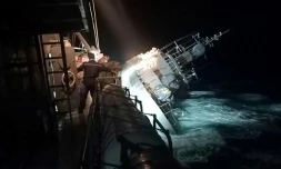 Thaïlande: 31 disparus au large après le chavirage d'un navire militaire 