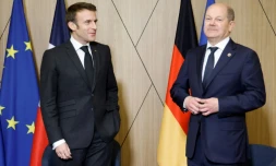 Macron et Scholz tentent d'afficher l'unité franco-allemande retrouvée