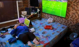 Jordanie: fan de foot et handicapé, il devient une star depuis sa chambre