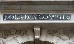 La façade de la Cour des Comptes à Paris
