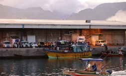 migrants sri lanka sri lankais bateau port port ouest la re?union navire clandestins8