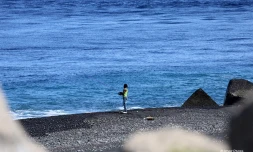pêcheur à la gaulette