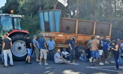 Mobilisation des agriculteurs à Saint-Pierre
