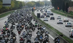 Manifestations de motards pour dire "non au contrôle technique"