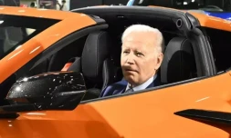 AFP Joe Biden Salon automobile Etats-Unis Voitures e?lectriques
