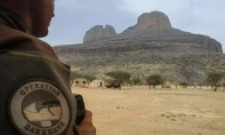 Un soldat français de l'opération Barkhane