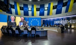 Kiev accueille un sommet avec l'UE en pleine offensive russe