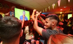 Ambiance coupe du monde de football