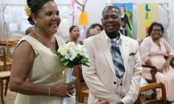 Noces d'or des époux Marie Françoise à Saint-Paul