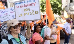 Réforme des retraites : le cortège démarre à Saint-Denis, où la mobilisation est en baisse