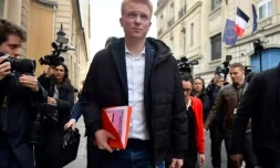 Le député LFI Adrien Quatennens,