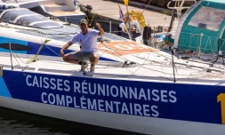 Le skipper Réunionnais Victor Jost va bientôt affronter la mer en solitaire