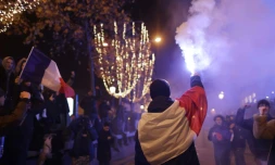 Mondial: liesse en France après la victoire des Bleus