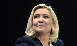 Le candidat écologiste Yannick Jadot en visite à Saint-Brevin-Les-Pins le 7 avril 2022