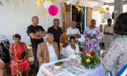 photo de la ville de Saint-Paul noces d'or des époux Vilpont