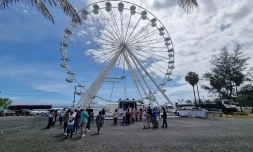 la grande roue à saint-pierre et les enfants des quartiers prioritaires